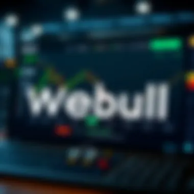 Webull trading interface overview showcasing essential features.