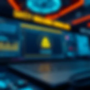 Safety Precautions for Digital Asset Management A secure digital interface that highlights safety measures for cryptocurrency downloads