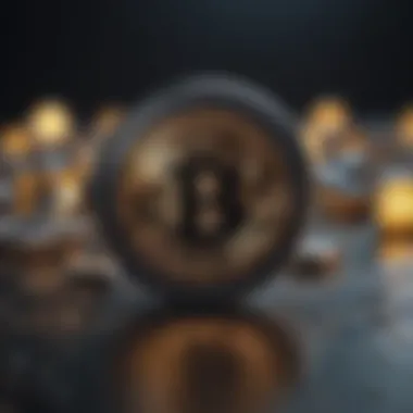Blockchain and Permanence An abstract representation of blockchain technology symbolizing permanence