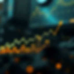 Graph showing cryptocurrency profitability trends