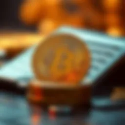 Visual representation of decentralized finance concepts