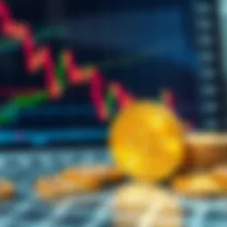 A visual representation of cryptocurrency market trends