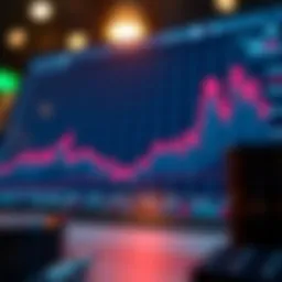 Graph illustrating market trends impacting stock prices in cryptocurrency