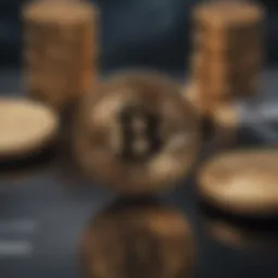 Conceptual illustration of blockchain technology